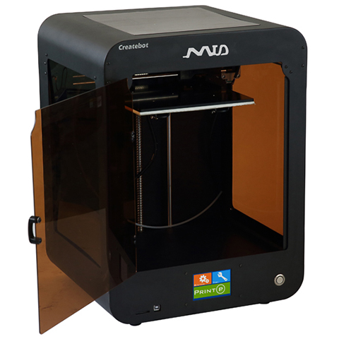 zoty中欧体育全站 触摸屏 单喷头或双喷头 MID 3D打印机 带加热板
