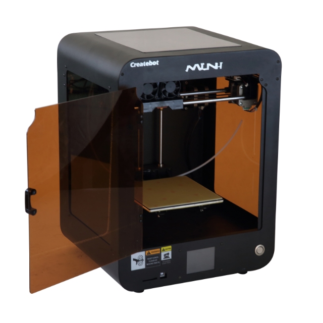 zoty中欧体育全站 触摸屏 双喷头 MINI 3D打印机 带加热板