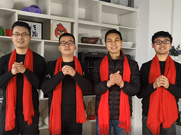 zoty中欧体育全站3D打印机祝大家2020鼠年快乐！