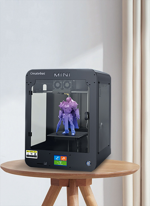 zoty中欧体育全站 触摸屏 单喷头 MINI 3D打印机 带加热板